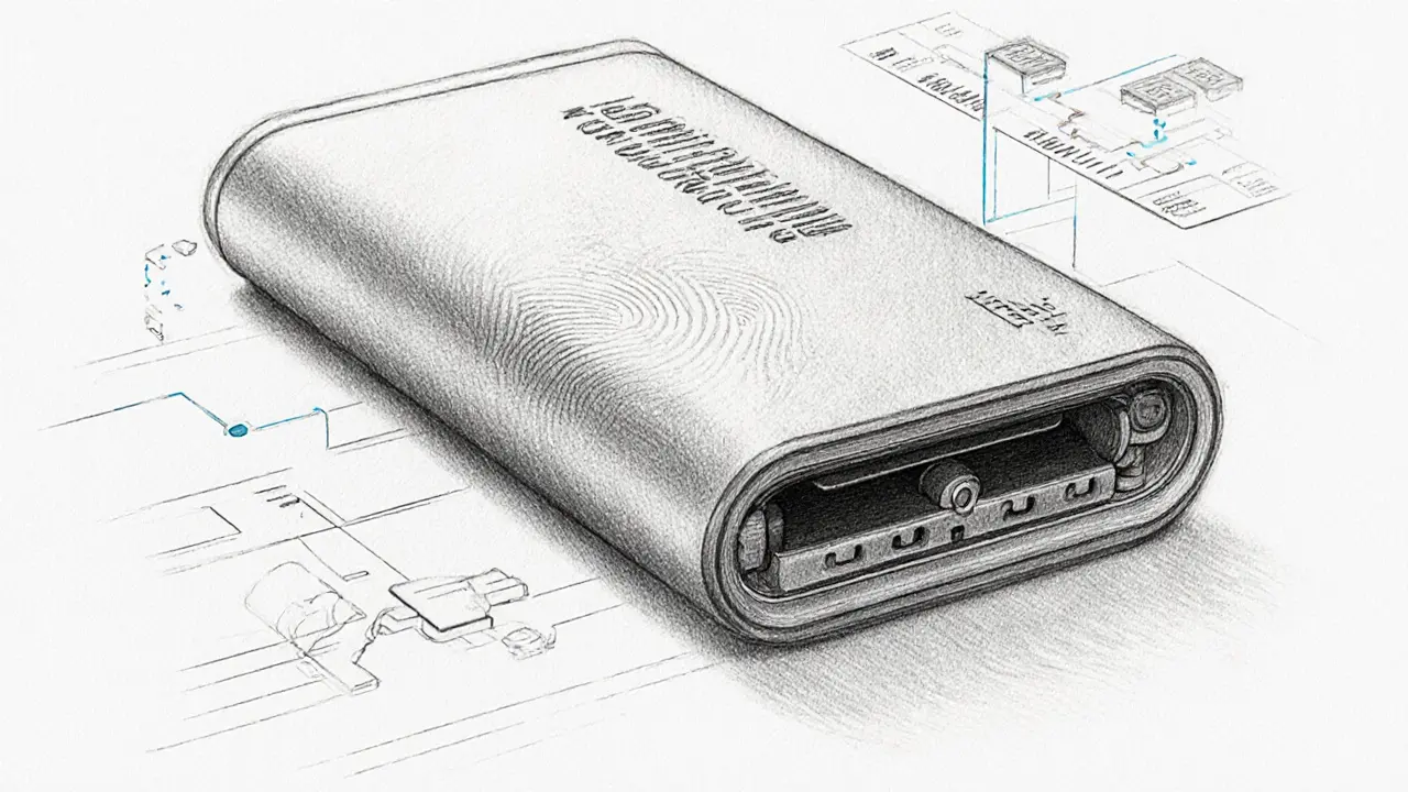 Biometric crypto wallet security scanner design