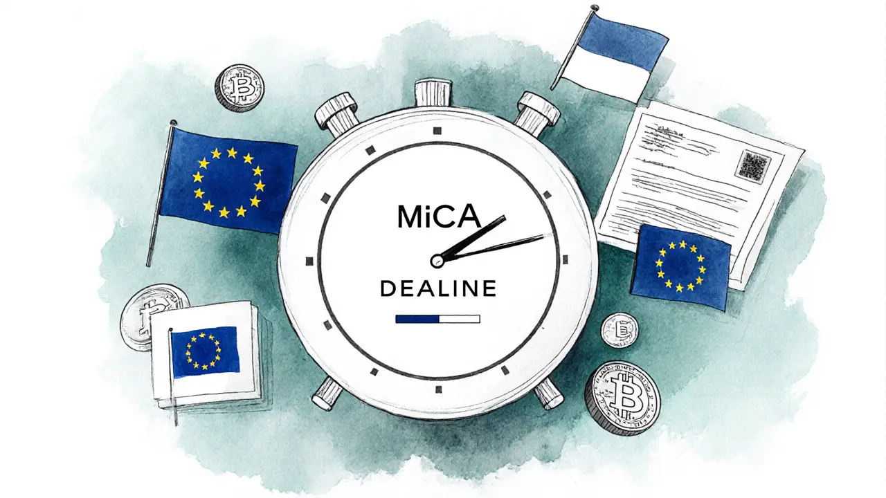 Transition Periods for EU Crypto Businesses Under MiCA: Deadlines, Rules, and Cross-Border Risks