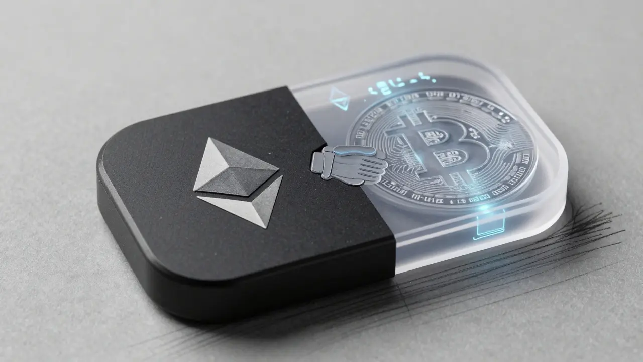 Dual-core device merging Bitcoin and Ethereum designs