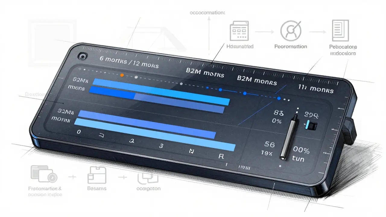 Modular staking dashboard with time-lock sliders and token bars
