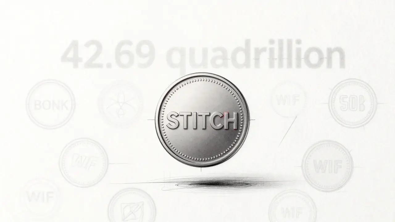 What is Stitch (STITCH) crypto coin? The truth behind the Solana meme token with 42 quadrillion supply