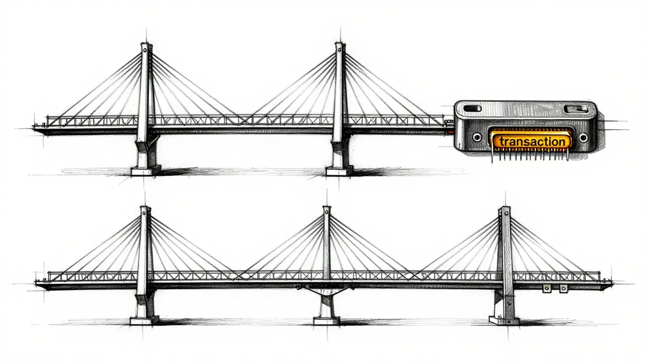 Technical design sketch of a hardware module for digital asset conversion in a corporate setting.