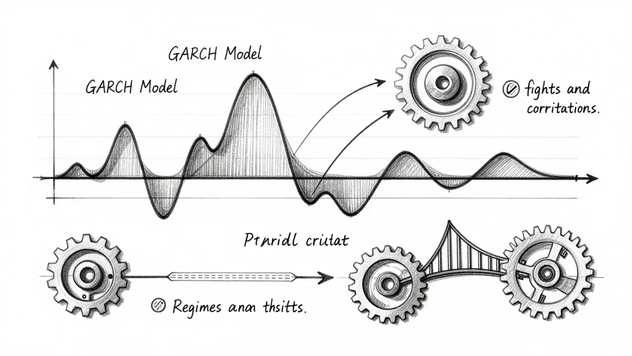 Design sketch of dynamic market regime shifts