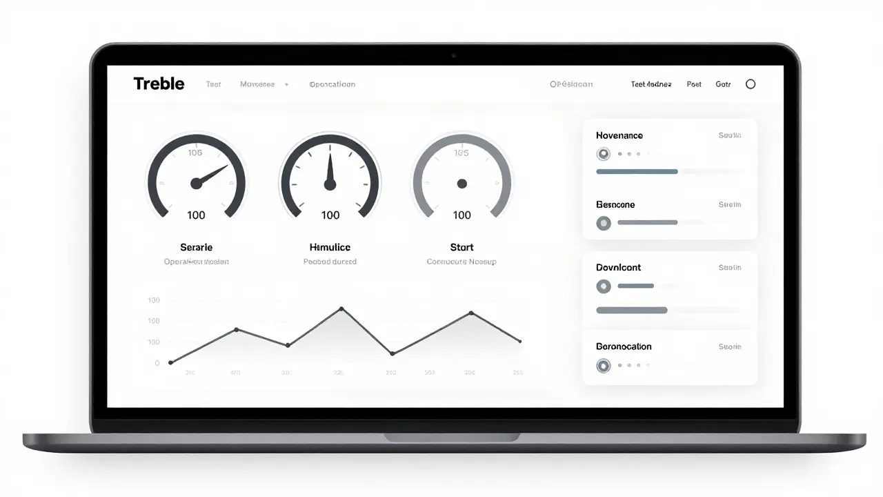 Product sketch of AI-driven finance dashboard