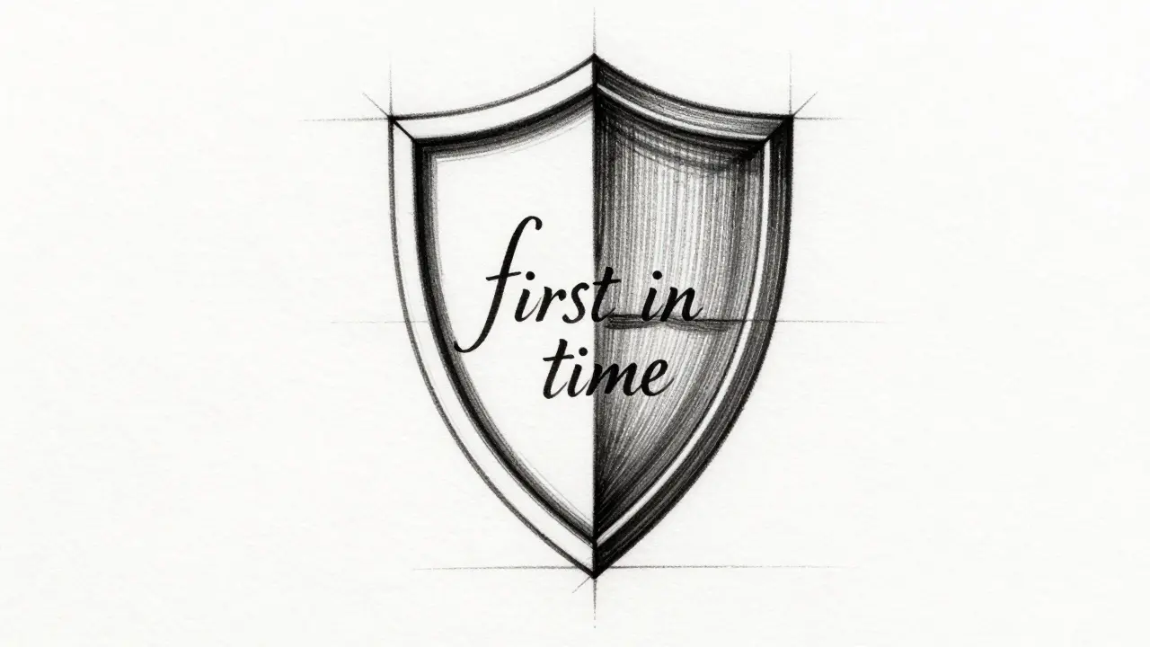 Conceptual sketch of a protective legal seal