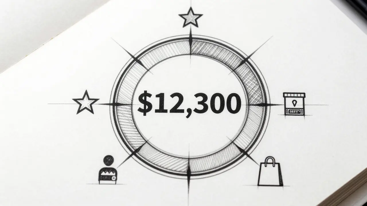 Design sketch of token reward distribution tiers