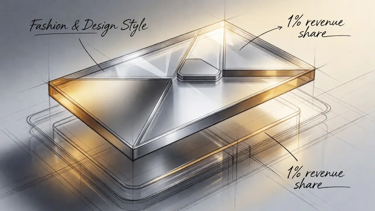Design sketch of ULT token as a futuristic licensing key