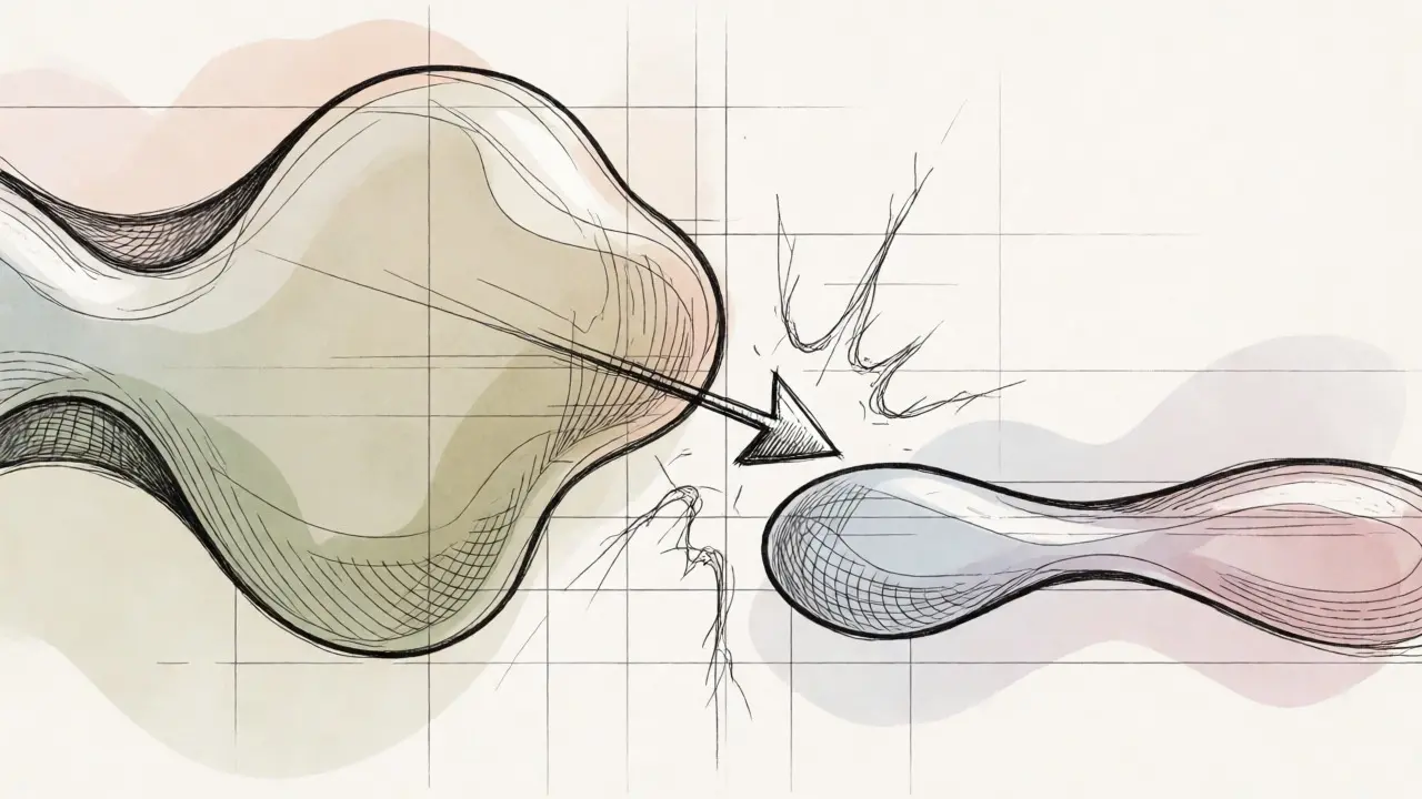 Illustration of shallow vs deep liquidity pools with slippage arrows